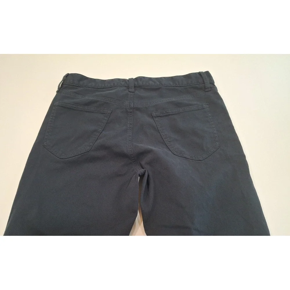 Banana Republic Mens 5 Pocket Twill Pants Navy Blue Slim Fit 32x32